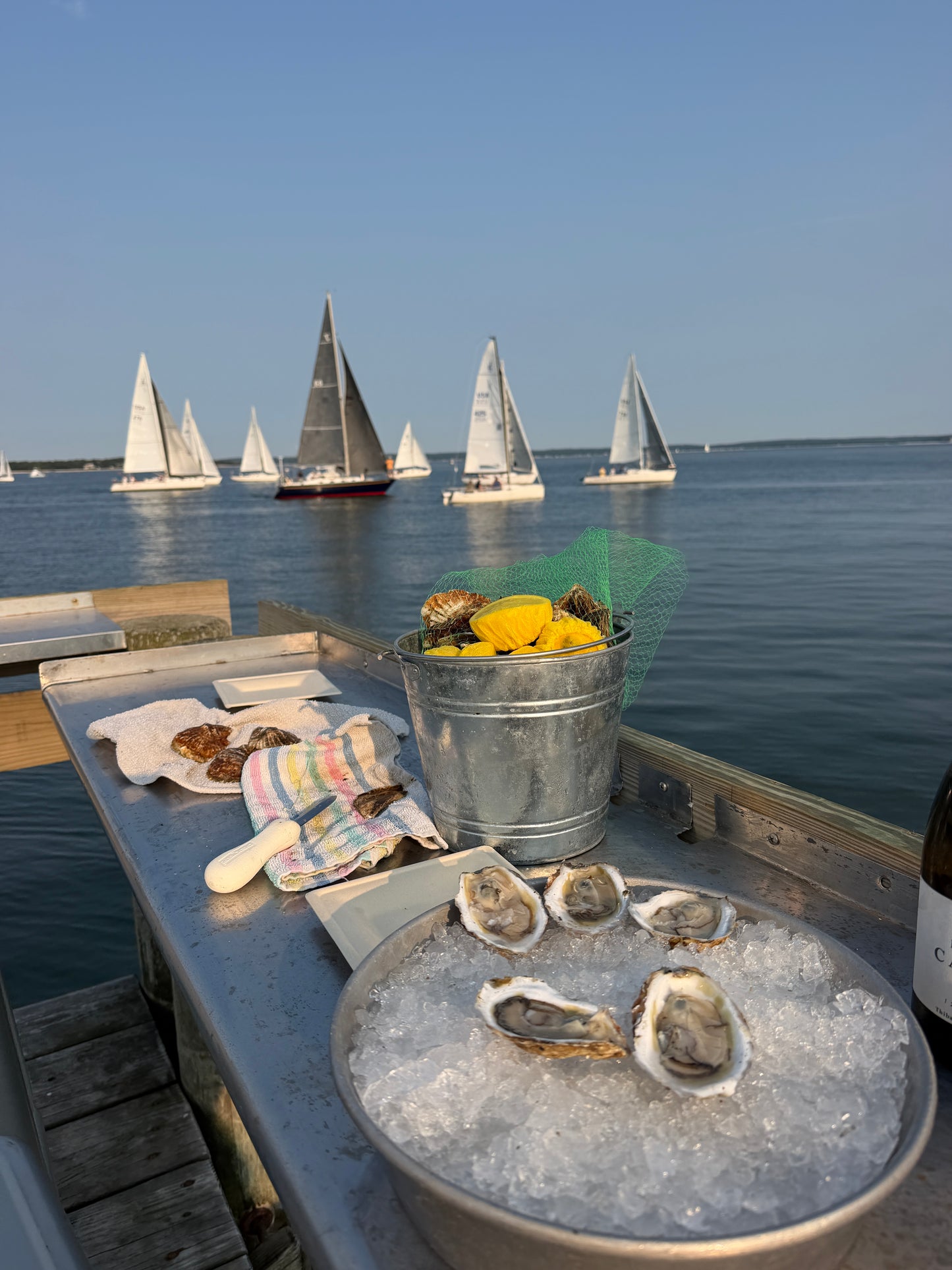 WEDNESDAY NIGHTS ON THE DOCK:  Shucked Platters