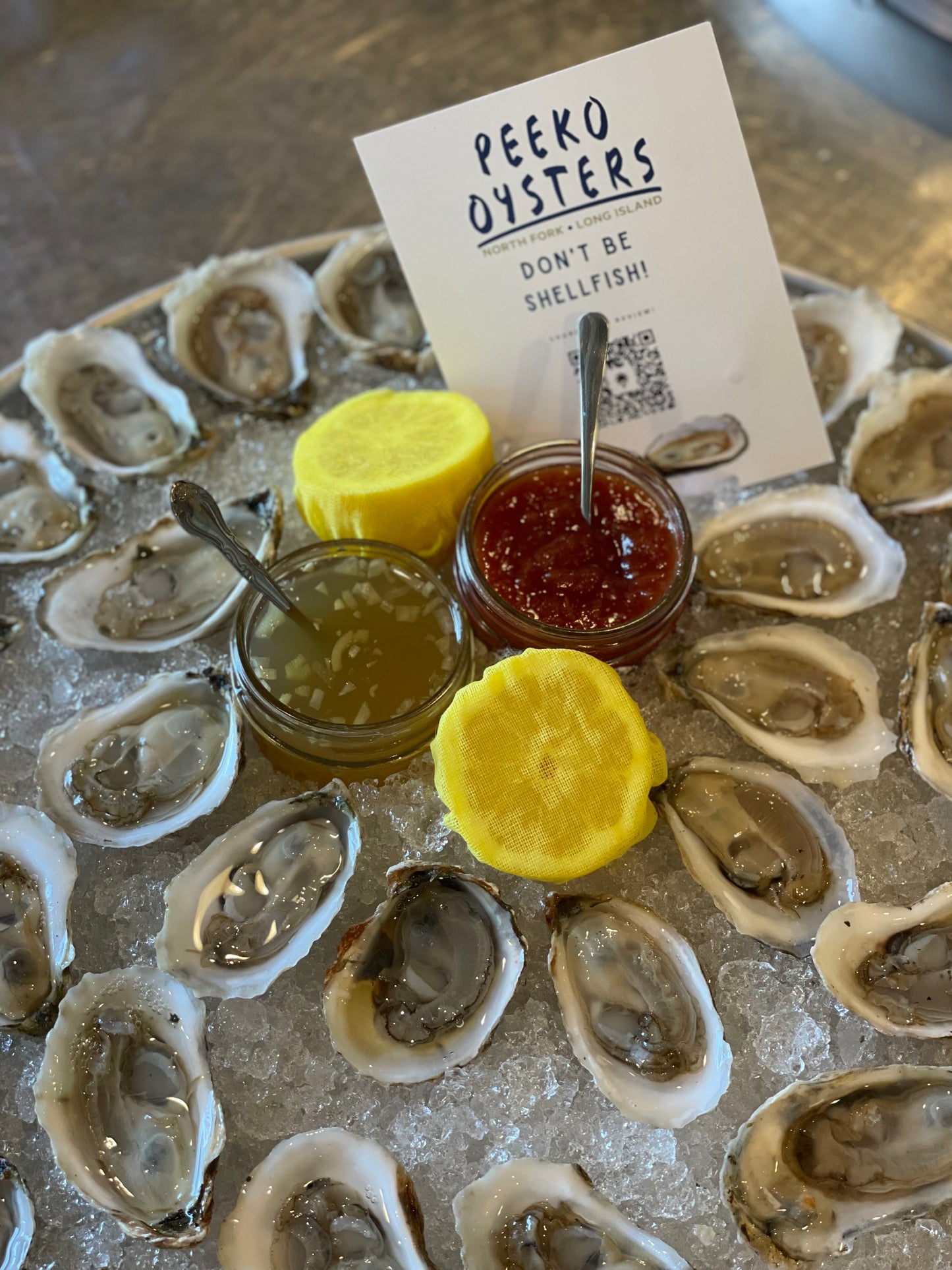 Local Pickup Shucked Peeko Platter